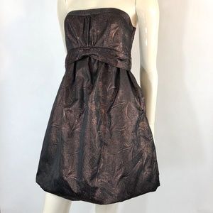 Kimchi Blue Brown Bubble Party Dress